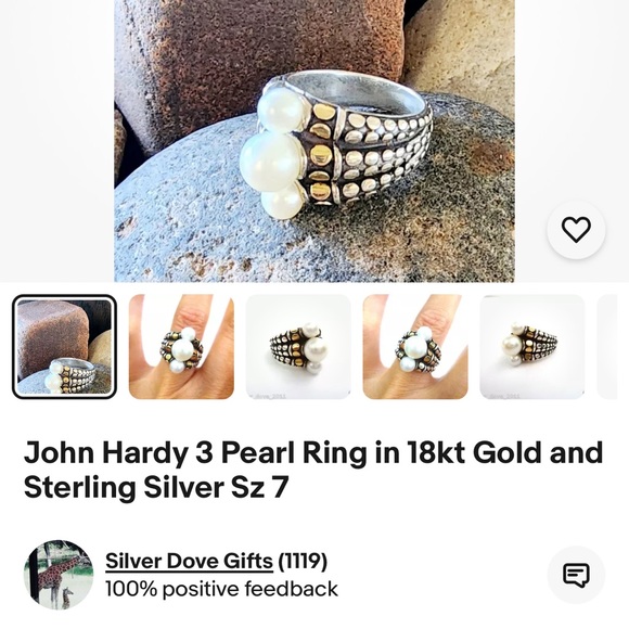 Y2K John Hardy ring - Picture 8 of 10